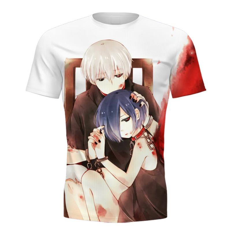 Мужская/женская летняя повседневная футболка с коротким рукавом, напечатанная на 3D-принтере