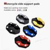 1Pc Aluminum Motorcycle Side Stand Pad Universal Enlarger Foot Extension Kickstand Support Plate For Motorbike Modification