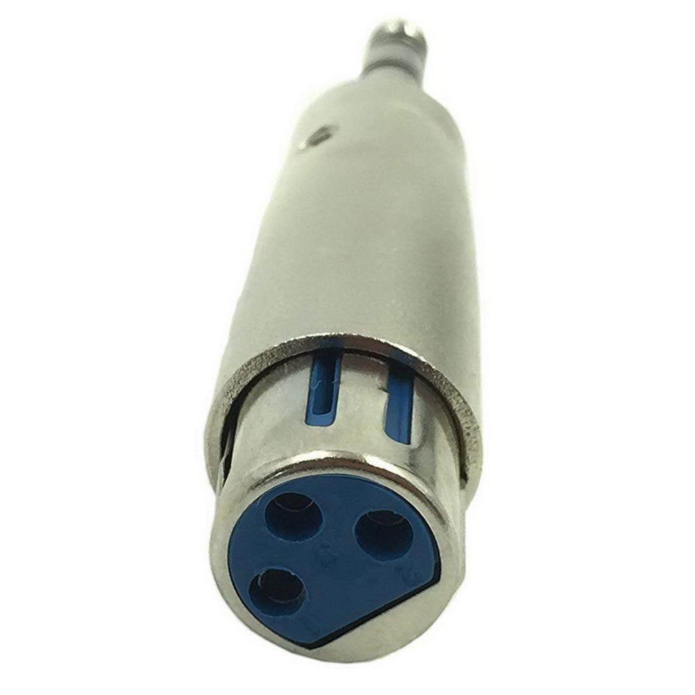 XLR Female Phone Connector Connector Microphone Adapter XLR Jack to Monoural Male Connector Усилитель Микрофонный Кабель 6,35 мм