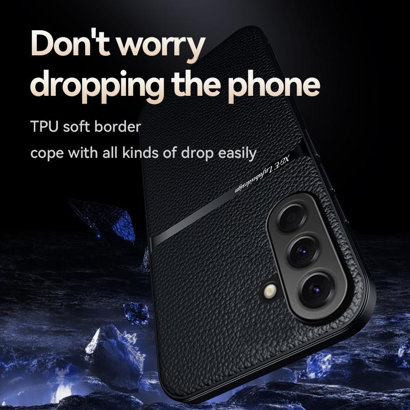 EUCAGR Роскошный чехол-книжка из ПУ-кожи для Samsung Galaxy A37/A57 Магнитный чехол-ракушка для Samsung Galaxy A37/A57 Задняя крышка