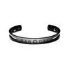 Bandel Titanium Bangle Bracelet, 2017 Model, L/LL (Total Length 149mm), Black