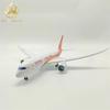Модель самолета Boeing 787 Hainan Airlines с колесами и огнями, модель гражданского самолета, модель самолета, орнамент