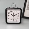 New Candy Color Square Alarm Clock Office and Home Simple Round Alarm Clock Student Clock Small Alarm Clock