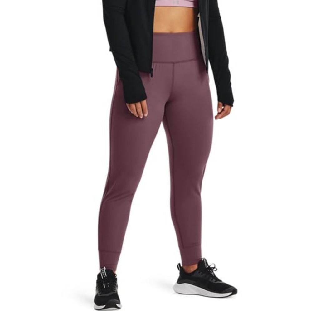 Under Armour Однотонные облегающие тренировочные брюки женские низ фиолетовые 1371021-554