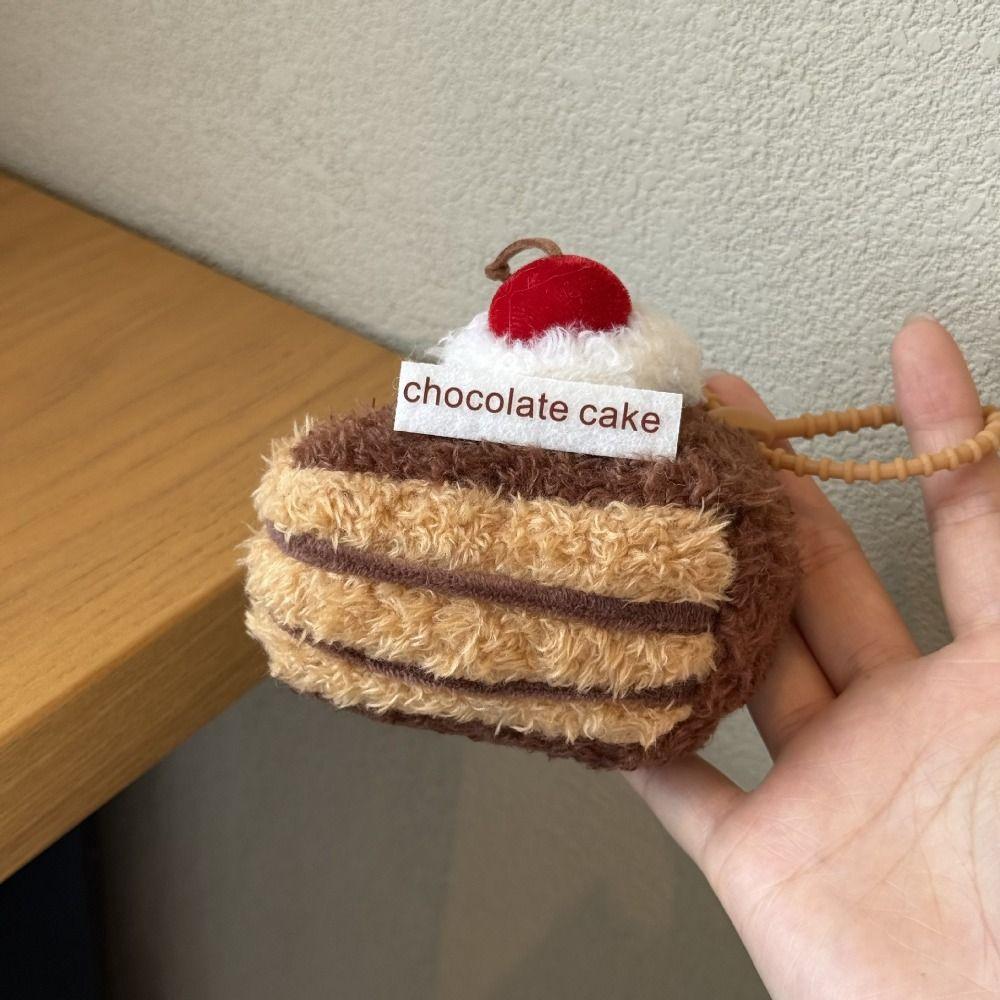 Cookie Cupcake Sandwich Cheese Doll Afternoon Tea Series Dessert Plush Keychain Jewelry Gfit