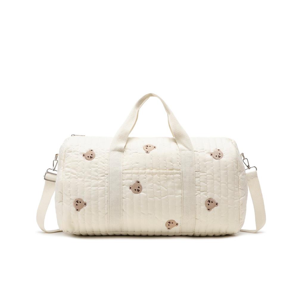 Вышитая сумка для мамы, дорожная сумка-тоут для беременных, органайзер для детских вещей, большая вместительная сумка для подгузников, женские сумки кроссбоди