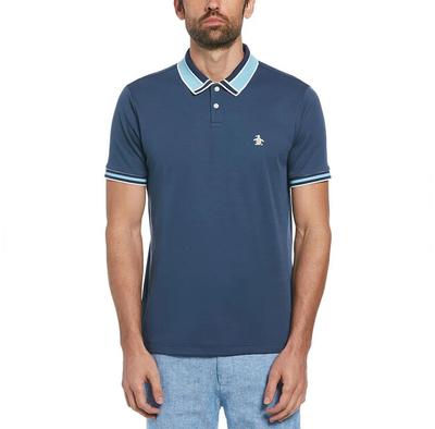 Original Penguin Organic Novelty Collar поло с короткими рукавами