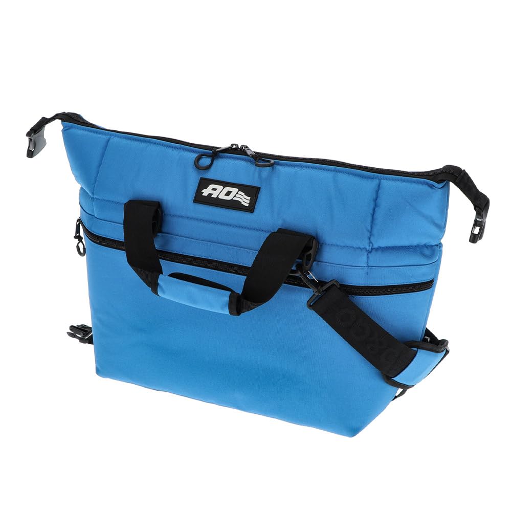 AO Coolers Сумка-холодильник 24 шт. Мягкий холщовый холодильник AO24RB Royal Blue 23 л Мягкая сумка-холодильник для улицы [AO Coolers] Прибл.. [Элемент]