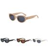 Korean Style Oval Sunglasses For Women With Uv400 Protection And Polarized Lenses For Outdoor Travel And Fashion