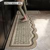 Kitchen Floor Mat Non-slip Rug PVC Leather Carpet Long Foot Mats Waterproof Carpets Home Decoration Rugs Alfombra De Cocina
