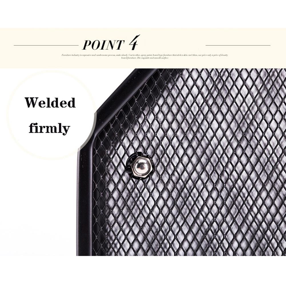 Сетчатый металлический держатель для файлов с 4 слотами, настольный органайзер для документов, подставка для студенческой книги, офисные принадлежности