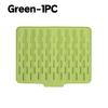 Premium Silicone Dish Drying Mat with Drain Lip Food-Grade Non-Slip Easy Clean Pad for Kitchen Countertop Protection Multi-Use