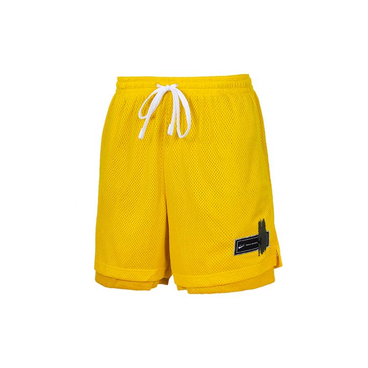 Nike Повседневные шорты мужские желтые средние CD0368-735