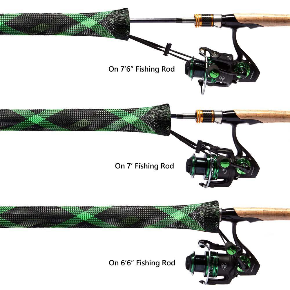 Cover Spinning Rod Fishing Fishing Pole Glove Fishing Rod Cover Fishing Rod Protector Rod Sleeve