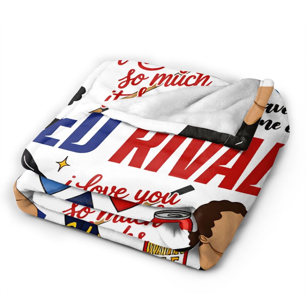 Heated Rivalry Fuzzy Blankets Cute Hollanov Awesome Throw Blanket for Sofa Bedding Lounge 150*125cm Quilt