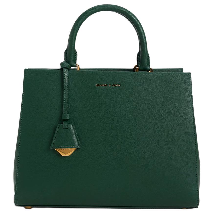 Charles & Keith Wedding Series Large Capacity Versatile Leather Tote Bag Women tote bags CK2-50160121-3