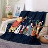 Christmas Winnie Pooh Friends Blanket Soft Throw Blanket For Home Bedroom Bed Sofa Travel Office Solid Christmas Blanket