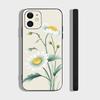Daisy Fresh Style Phone Case For IPhone 17 Air 16 15 14 13 Pro Max 11 12 Black Silicone Cover