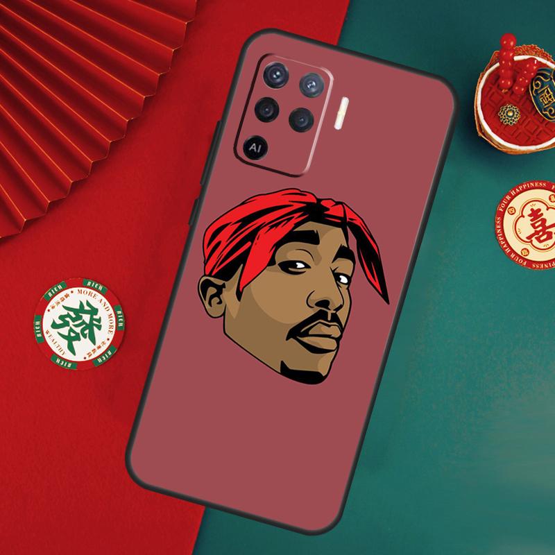 Кейс Тупак 2пак Шакур для Oppo A80 A40 A60 A6 A5 Pro A15 A16 A17 A57 A94 A74 A54 A76 A96 A18 A38 A58 A78 A98