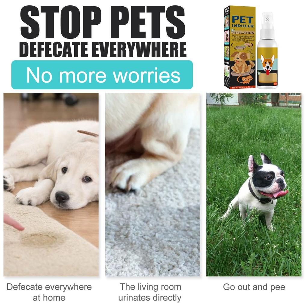 Cat And Dog Defecation Positioning Inducer Urine And Feces Fixed-point Positioning Defecation Training Spray 30ml