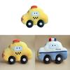 Cartoon Vehicle Plush Pillow With Pp Cotton Filling For Boys And Girls Playroom Or Gift Use