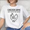 Summer Chicken Game Dont Look At The Chicken T Shirt for Unisex Unisex 100 Cotton Tee Shirt Short Sleeve Clothes