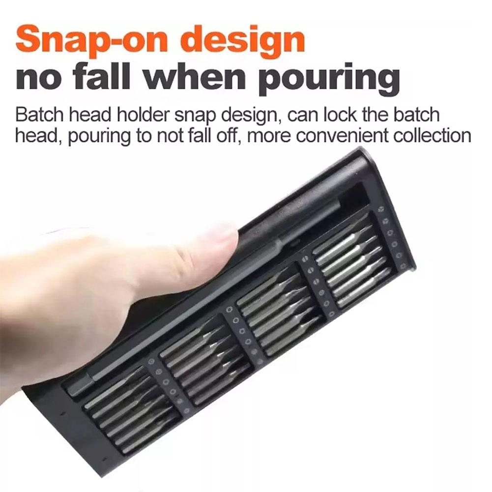 Magnetic Screwdriver Set 24 In 1 Kit Bits Precision Electronics Computer PC Phone Disassembly Multifunctional Maintenance Tool