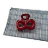 Red Bow Multiple Hair Clips Women's High-end Hair Clip Shark Clip At The Back Of The Head Hair Grabbing Accessory
