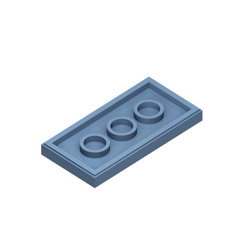 20 шт. DIY Строительные блоки Фигурки Кирпичики Гладкие 2x4 Обучающие Креативные Размер Совместимый с 87079 Пластиковые Игрушки для Детей