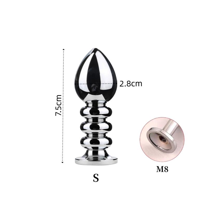 BDSM Faux Fox Tail Anal Plug with Removable Smooth Butt Plug for Men Women Role-playing Adult Games Sex Toys