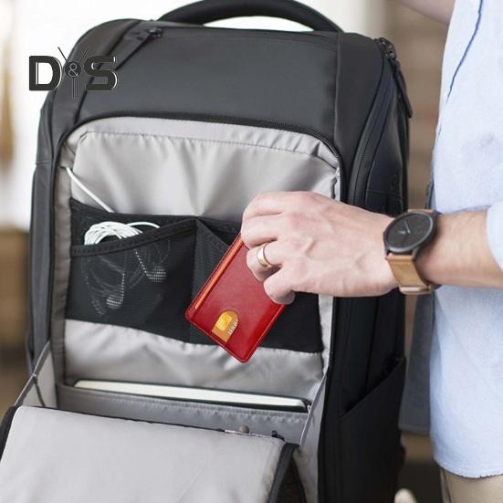 Card Holder 8 Slots Student ID Sleeve Waterproof Anti-theft Change Coin Purse RFID Blocking Protects Personal Information Travel Wallet Business Card