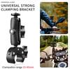 Super Clamp Action Camera Mount 360° Ballhead Magic Arm Double Ball Head Adapter with Thread for Insta360 for GoPro Camera Clip