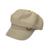 Stylish and simple octagonal hat women's spring and summer thin versatile face cap British style newsboy hat