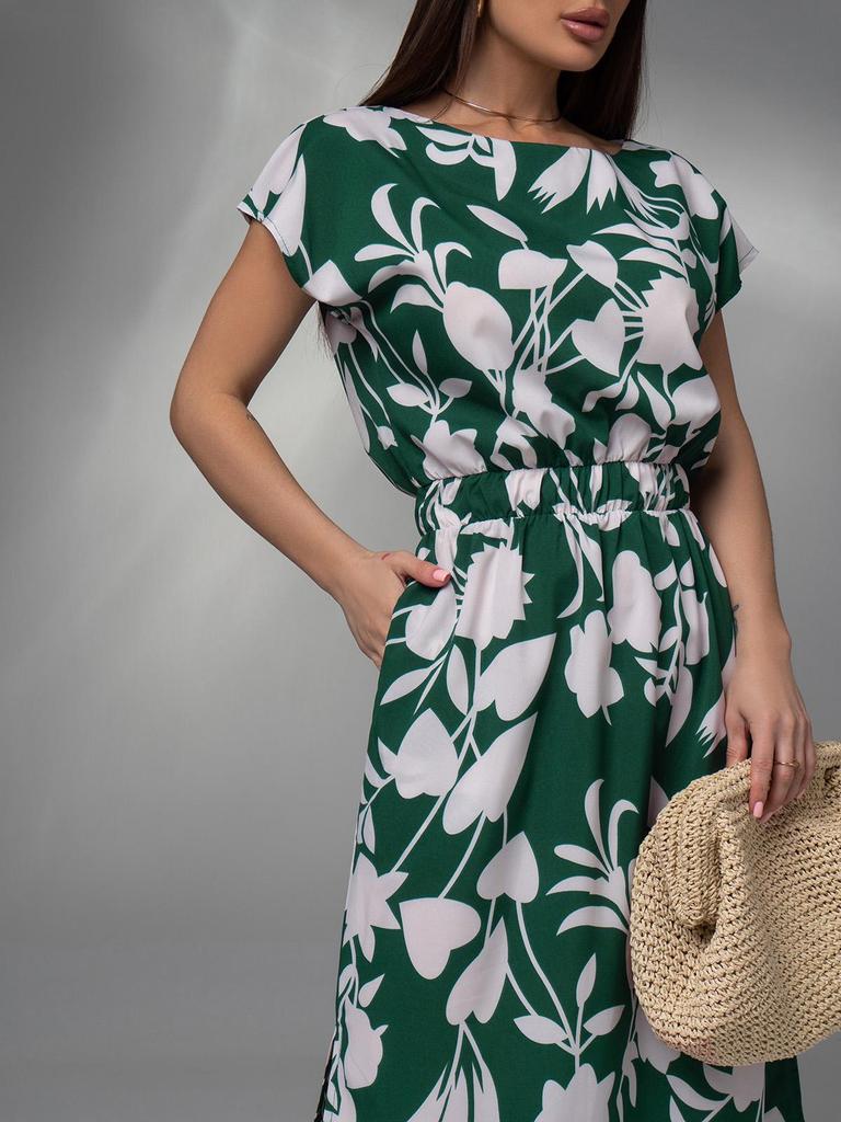 Длинное платье с разрезами ISSA Plus