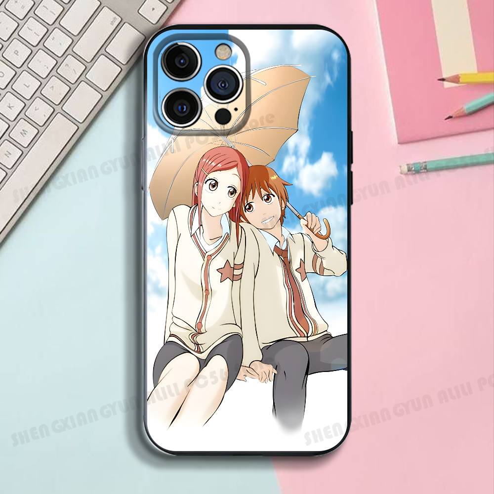 Cartoon Lovely C-Complex Risa Black Matte Phone Case For IPhone 17,16,15,14,13,12,13,12 Pro Max Plus XS Silicone Soft Back Cover