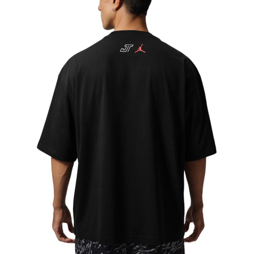 Jordan STMT T-Shirts Men's Black Crew Neck IU7877-010