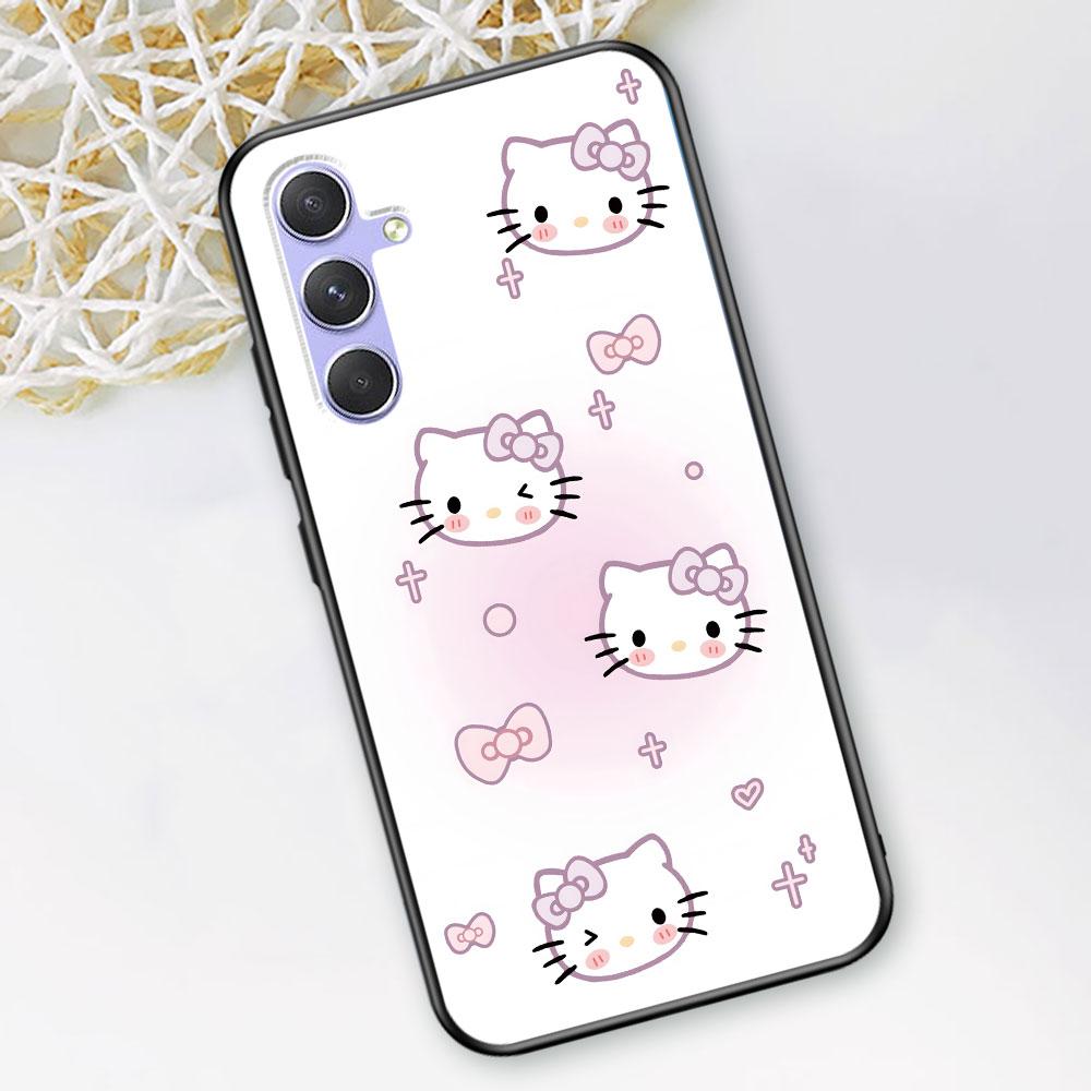 Милый чехол Hello Kitty для Samsung Galaxy A51 A53 A54 A31 A52 A12 A13 A21s A22 A32 A11 A22 A33 A41 A52s A73 A14 Чехол для телефона из ТПУ