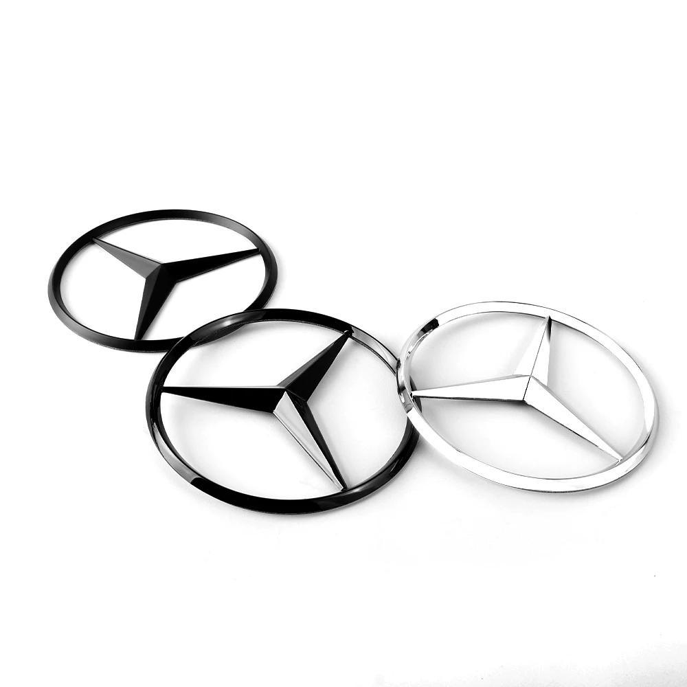 Hot Car Sticker Car Steering Wheel Badge Replacement Sticker for Mercedes Benz AMG A B R G Class GLK GLA CLA GLB GLC E200 V177 W