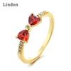 Классическое кольцо Lindon из медного сплава с цирконием, женские ювелирные изделия, свадебный подарок для вечеринки