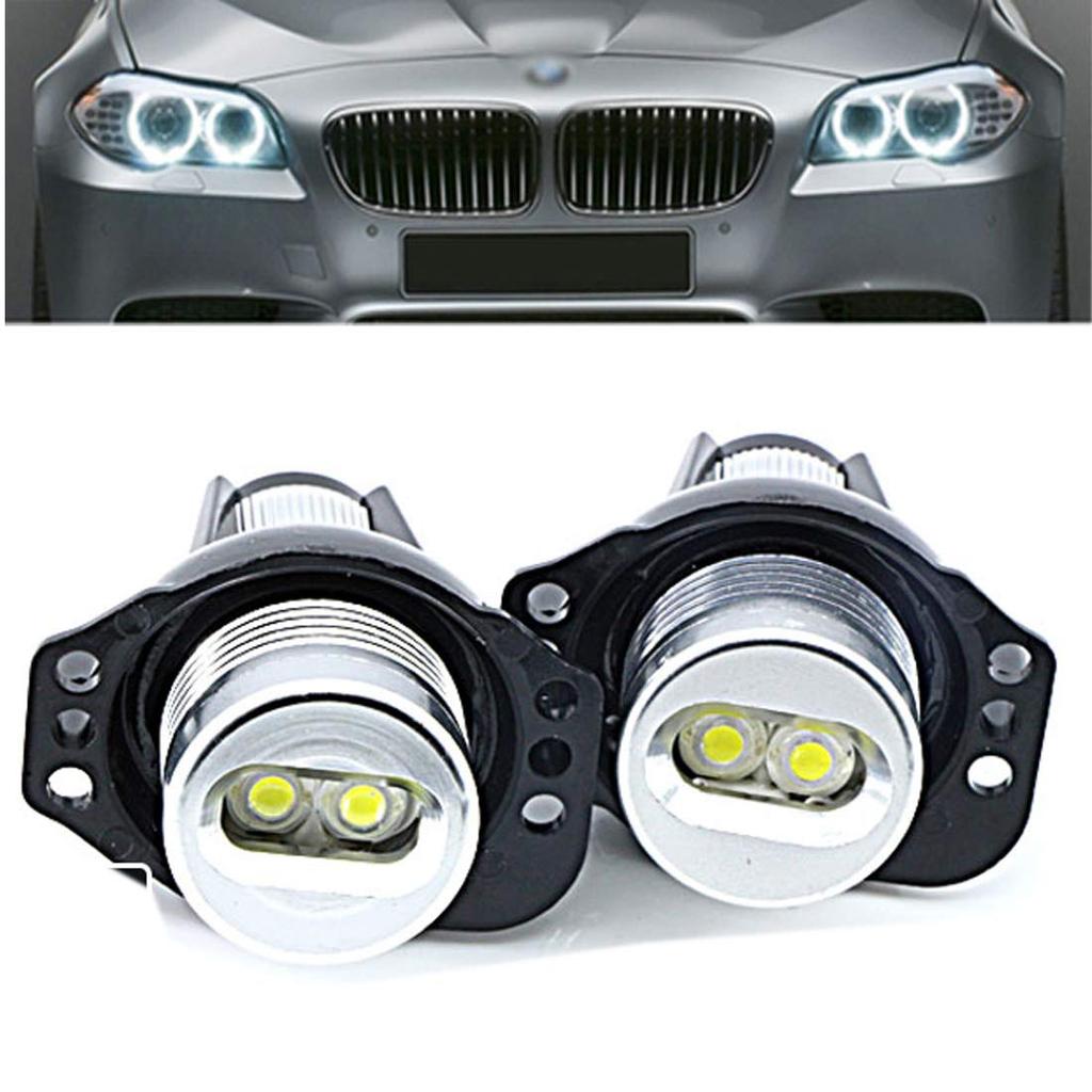 2 шт. 6 Вт светодиодные HID лампы белые фары для BMW E90 E91 325i 328i 330i 335i фонари 'ангельские глазки'