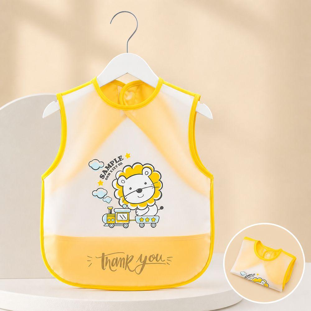 Dirt Proof Kids Apron Waterproof Sleeveless Scarf New Baby Feeding Bib  Mealtime