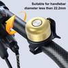 Bicycle Bell for AirTag Locator Holder Mount Lightweight Loud Sound Universal MTB Road Mountain Folding Bicycle Handlebar Alarm Bell Bike Accessories