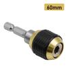 1/4\" Hex Shank Keyless Drill Chuck 60mm Length Accessories