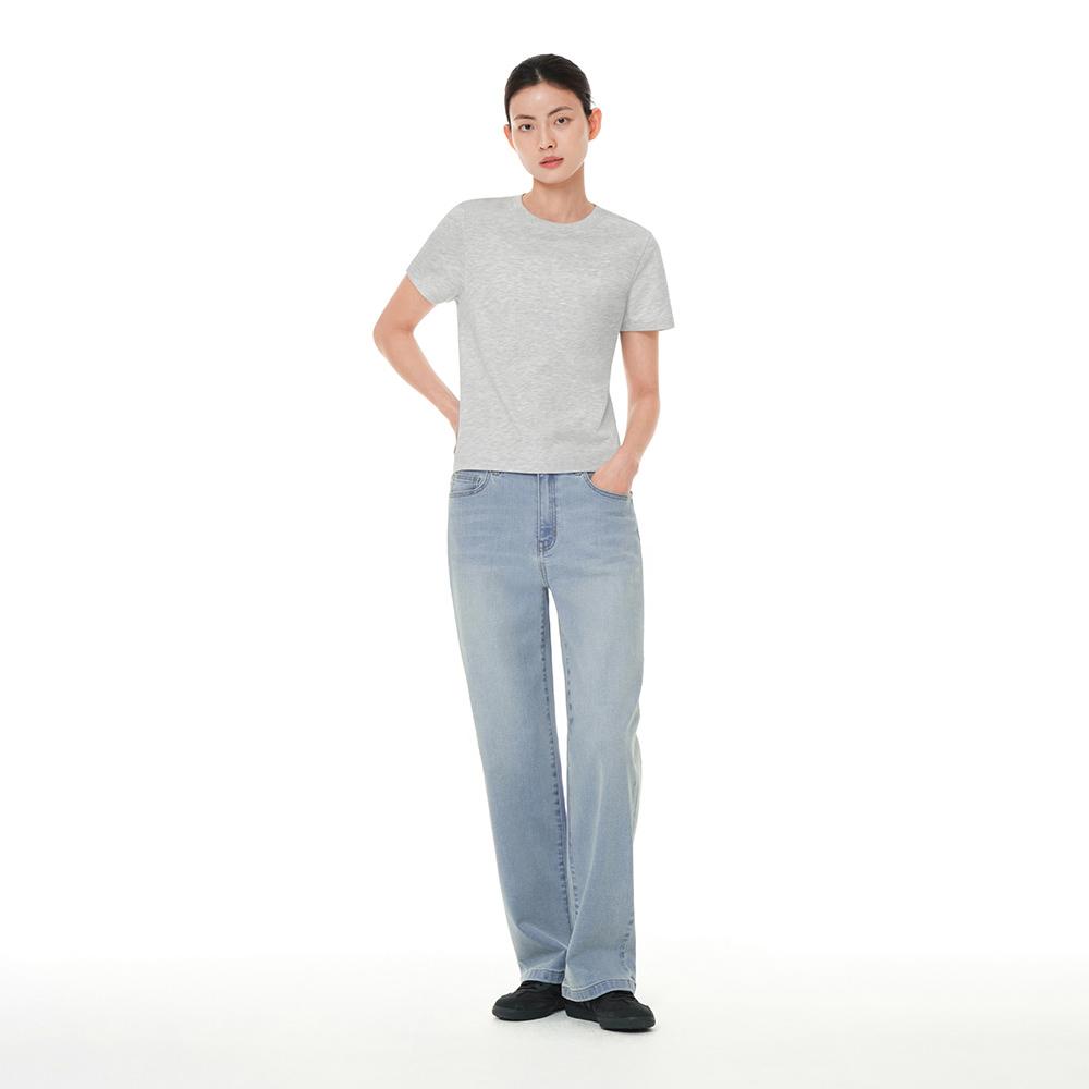 ANDAR Air Denim Semi-Wide Jeans (Type A)