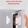 10pcs Refrigerator Door Closer, Safety Buckle Automatic Lock, Punch-free Universal Refrigerator Door Not Closed Tightly Preventer