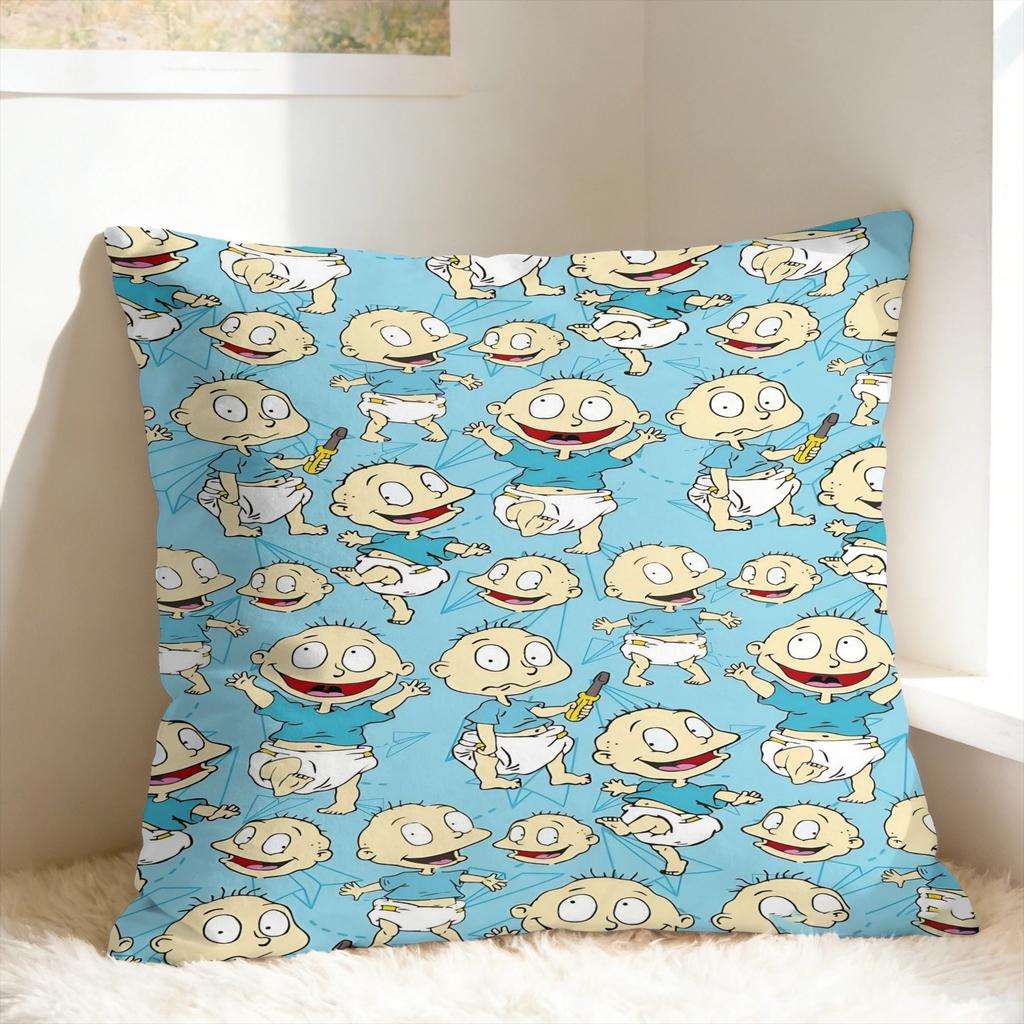R-Rugrats Susie Carmichael Print Pillowcases Cute Funny Pillow Case For Living Room Sofa Print Pillow Cover