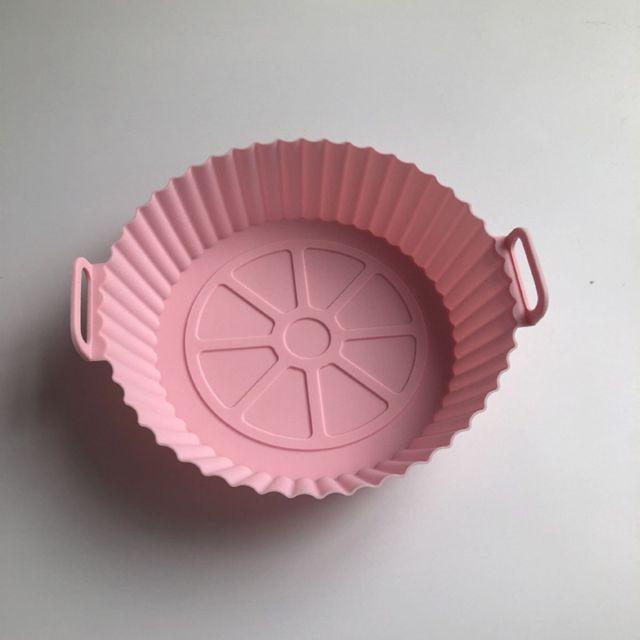 Силиконовые вкладыши для фритюрницы Силиконовая кастрюля для фритюрницы Многоразовые силиконовые вкладыши для фритюрницы Безопасное для пищевых продуктов антипригарное покрытие Корзина для фритюрницы Аксессуары