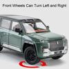 1:24 BYD U8 Delica Camping RV Model Toy Car Shock Absorption Doors Opened Metal Diecast Off-road Vehicle Models Kids Best Gifts