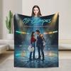 Off Campus  Plush Blanket  Funny Throw Blankets for Home Plush Thin Quilt,