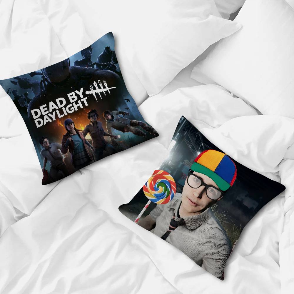 Game D-Dead By D-Daylight Cushion Cover Pillow Cover Decor Pillowcase Printed Cushion Case For Couch